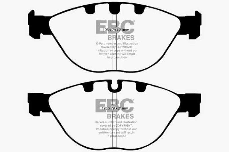 EBC DP31482C 06-10 BMW M5 5.0 (E60) Redstuff Front Brake Pads