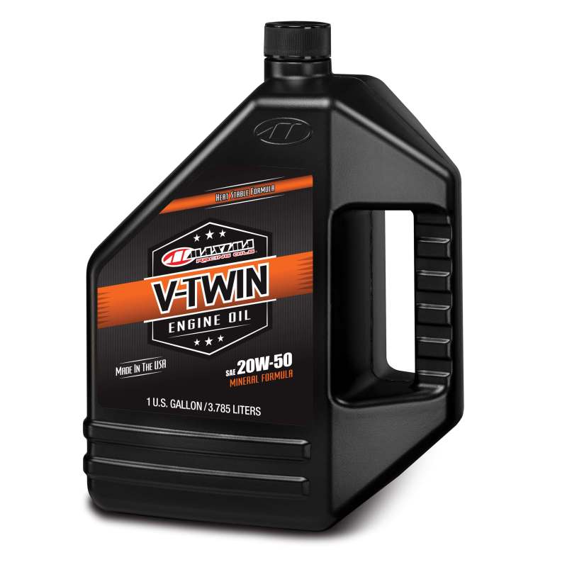 Maxima V-Twin Mineral 20w50 - 128oz