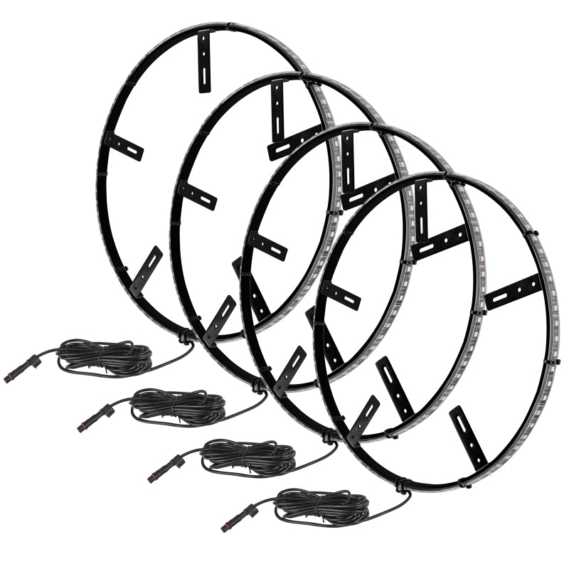 ORACLE Lighting 4215-001 Oracle LED Illuminated Wheel Rings - White SEE WARRANTY
