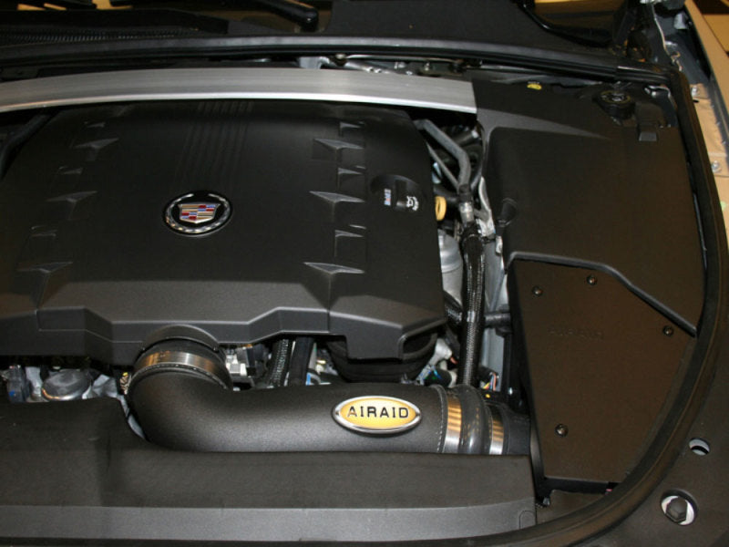 Airaid 251-252 2008-11 Cadillac CTS 3.6L CAD Intake System w/ Tube (Dry / Red Media)