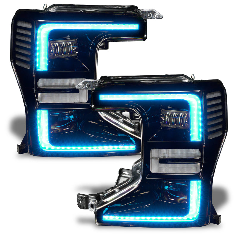 ORACLE Lighting 1449-332 Oracle 2022 Ford F250/350 Super Duty Dynamic ColorSHIFT Headlight DRL Kit w/Switchback SEE WARRANTY