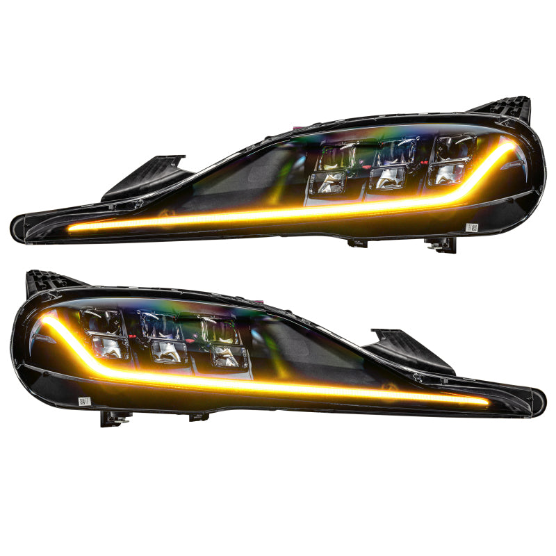 ORACLE Lighting 1400-504 Oracle 20-21 Toyota Supra GR RGB+A Headlight DRL Kit - ColorSHIFT w/ Simple Controller SEE WARRANTY