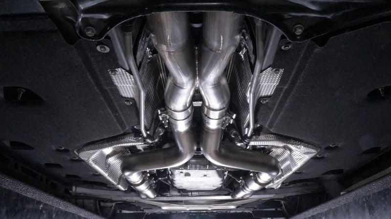 Stainless Works CTSV16HCAT 2016-18 Cadillac CTS-V Sedan Headers 2in Primaries 3in Catted Leads Into X-Pipe