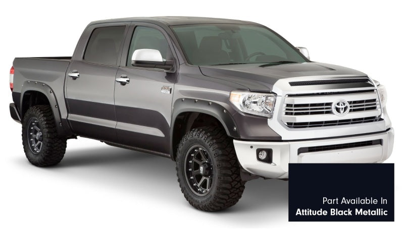 Bushwacker 30918-43 16-18 Toyota Tundra Fleetside Pocket Style Flares 4pc - Midnight Black