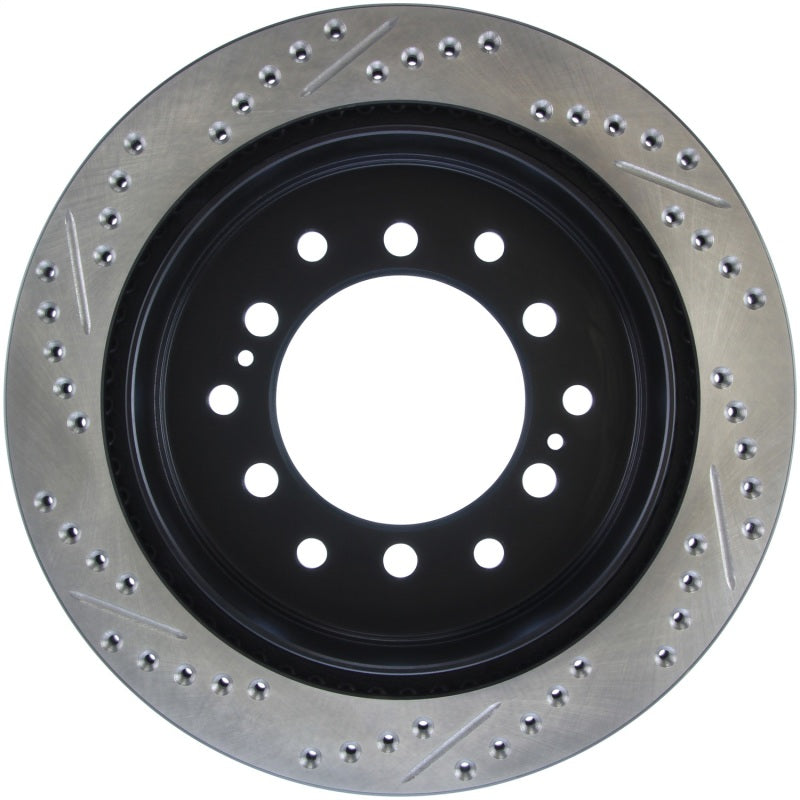 Stoptech 127.44175L StopTech Slotted & Drilled Sport Brake Rotor