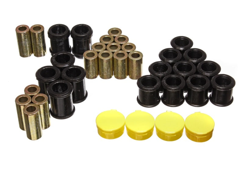 Energy Suspension 7.3119G 95-98 Nissan 240SX (S14) Black Rear Control Arm Bushing Set (Must reuse existing o
