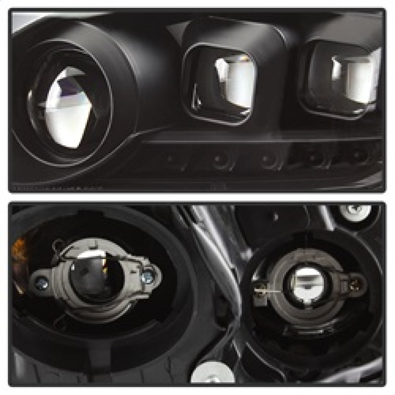 SPYDER 9039331 xTune Infiniti G37 Coupe (non-AFS) 08-15 Projector Headlights - Black PRO-JH-IG3708-2D-LB-BK