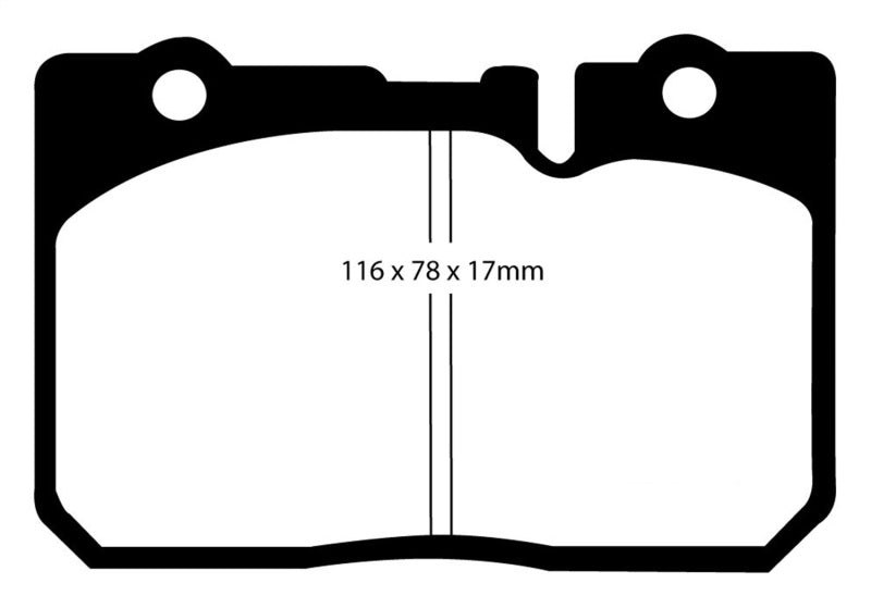 EBC DP31154C 95-00 Lexus LS400 4.0 Redstuff Front Brake Pads