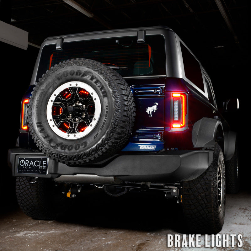 ORACLE Lighting 5892-504 Oracle Lighting 21-22 Ford Bronco Flush Style LED Taillights SEE WARRANTY