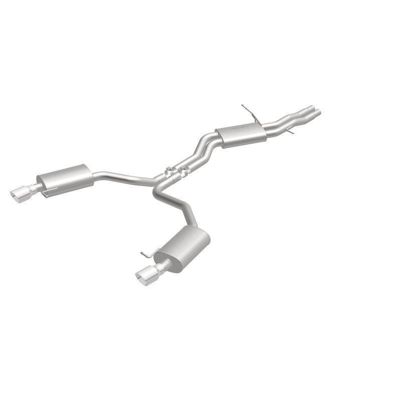 Magnaflow 19159 MagnaFlow Sys C/B 12-15 Audi A6 / A7 3.0L V6 SS 2.5in Dual Split Rear Ext 4in Tips