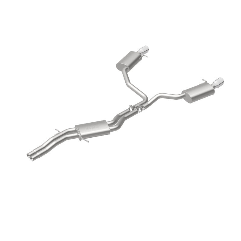 Magnaflow 19159 MagnaFlow Sys C/B 12-15 Audi A6 / A7 3.0L V6 SS 2.5in Dual Split Rear Ext 4in Tips