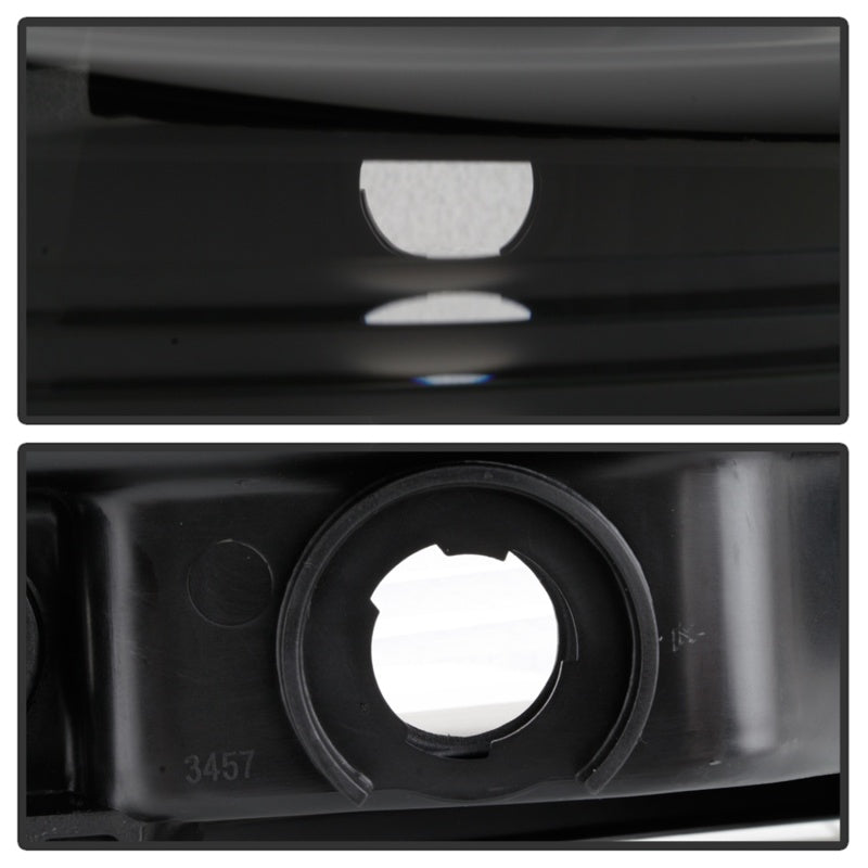 SPYDER 5086600 Spyder 04-06 Dodge Durango Projector Headlights - Black PRO-YD-DDU04-LB-BK