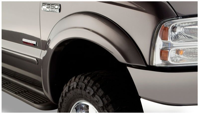 Bushwacker 20909-02 99-07 Ford F-250 Super Duty Styleside OE Style Flares 4pc - Black