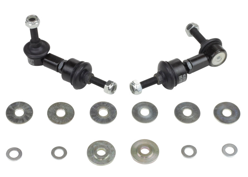 Whiteline KLC107 89-98 Nissan 240SX S13 & S14 Front Swaybar link kit-adjustable ball end links