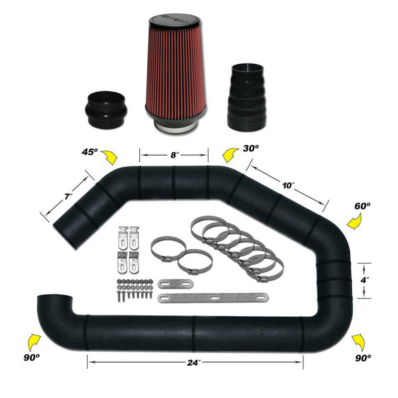Airaid 101-401 U-Build-It - Universal 4in Master Kit I w/700-470 (9in) Filter