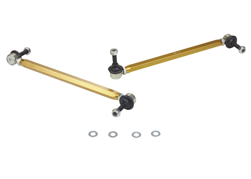 Whiteline KLC105 02-06 R53 & 06+ R56 Mini Cooper S Front Swaybar link kit-adjustable ball end links