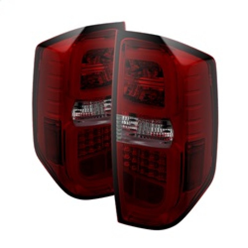 SPYDER 5080189 Spyder Toyota Tundra 2014-2016 Light Bar LED Tail Lights Red Smoke ALT-YD-TTU14-LED-RS