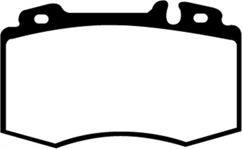 EBC DP31363C 02-04 Mercedes-Benz C32 AMG (W203) 3.2 Supercharged Redstuff Front Brake Pads