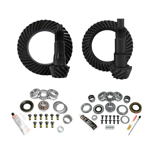Yukon Gear & Axle YGK073 Yukon Complete Gear and Kit Pakage for JL Jeep Non-Rubicon w/ D35 Rear & D30 Front - 4:56 Gear Ratio