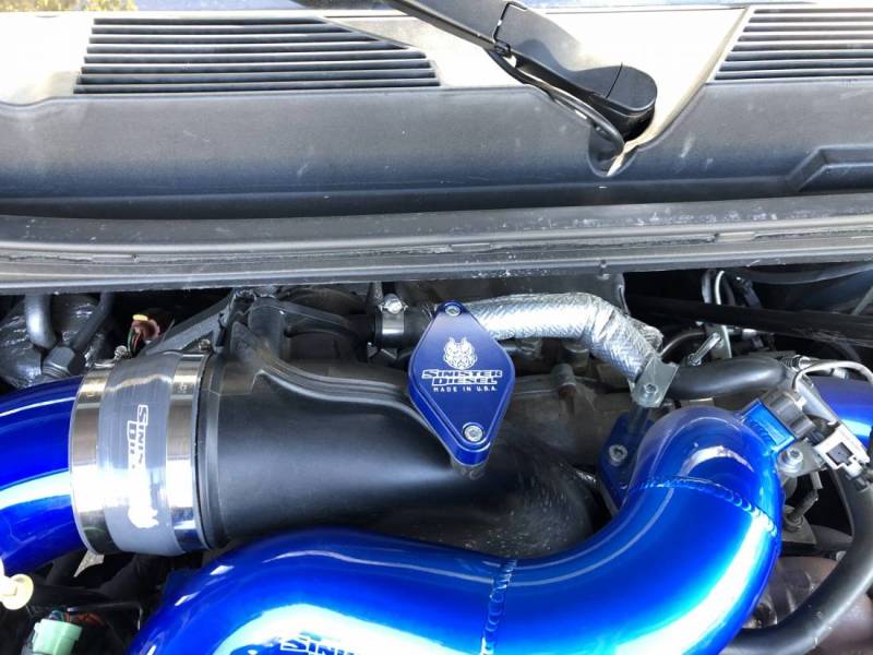 Sinister Diesel SD-INTEL-LML 11-15 Chevy Duramax LML Intake Bridge