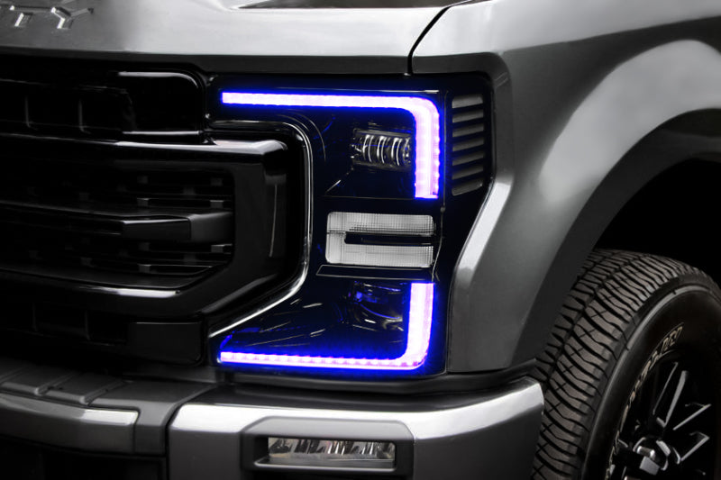 ORACLE Lighting 1449-332 Oracle 2022 Ford F250/350 Super Duty Dynamic ColorSHIFT Headlight DRL Kit w/Switchback SEE WARRANTY