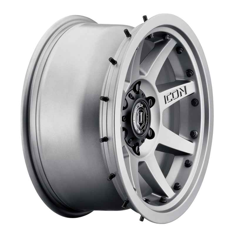 ICON 21817858347TT Rebound Pro 17x8.5 6x5.5 0mm Offset 4.75in BS 106.1mm Bore Titanium Wheel