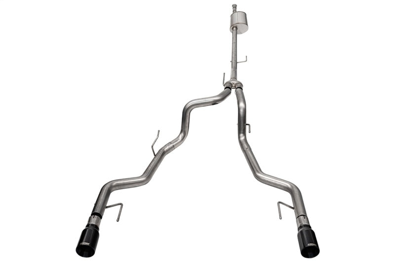 CORSA Performance 21184BLK Corsa 2022-2024 2023 Ford F-150 SuperCrew/5.5ft Bed 5.0L V8 Sport Cat-Back Dual Rear Exit-Black PVD