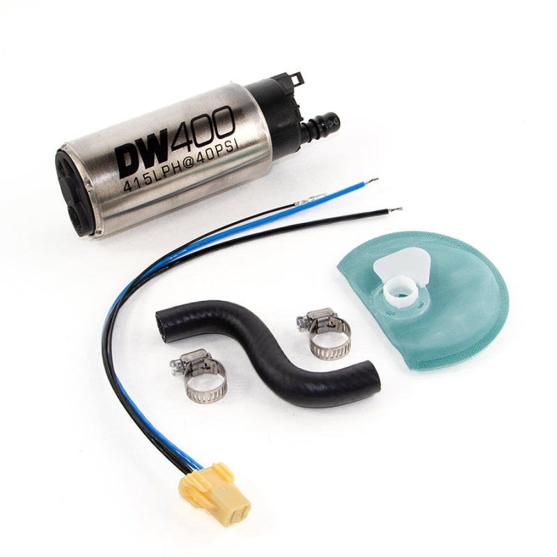 DeatschWerks 9-401-1044 415LPH DW400 In-Tank Fuel Pump w/ 9-1044 Install Kit 85-97 Ford Mustang Cobra