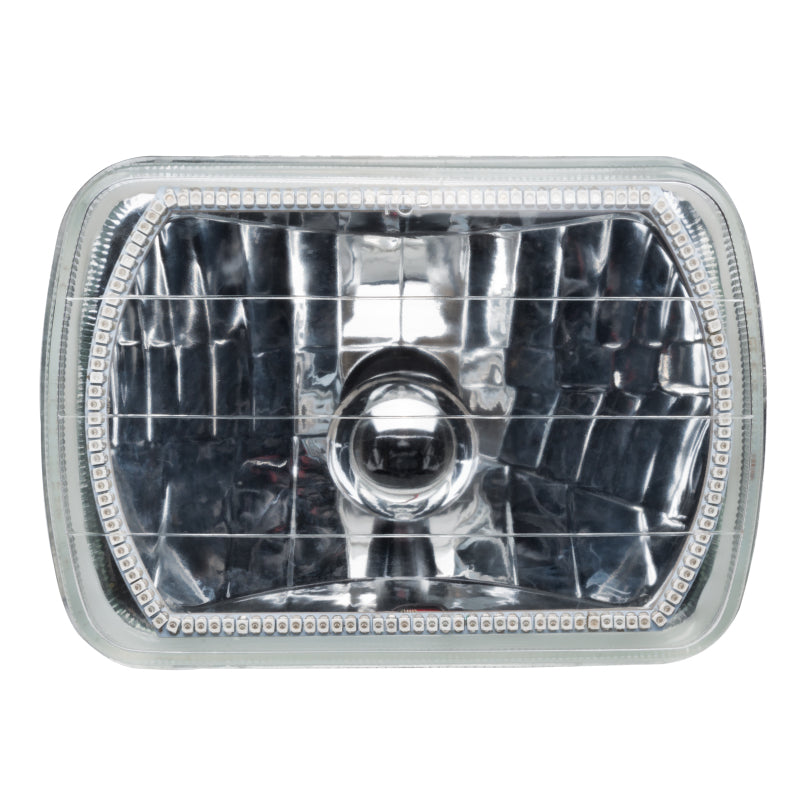 ORACLE Lighting 6908-001 Oracle Pre-Installed Lights 7x6 IN. Sealed Beam - White Halo SEE WARRANTY