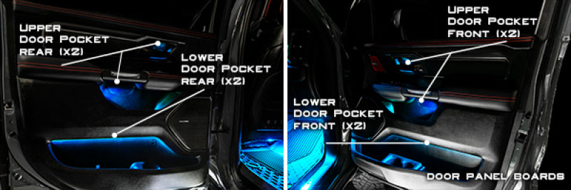 ORACLE Lighting 4235-333 Oracle 19-22 RAM Complete Interior Ambient Lighting ColorSHIFT RGB Conversion Kit SEE WARRANTY