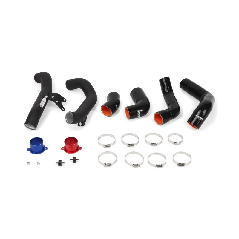 Mishimoto MMICP-CIV-16KWBK 2016+ Honda Civic 1.5T/Si Performance Intercooler Pipe Kit- Wrinkle Black