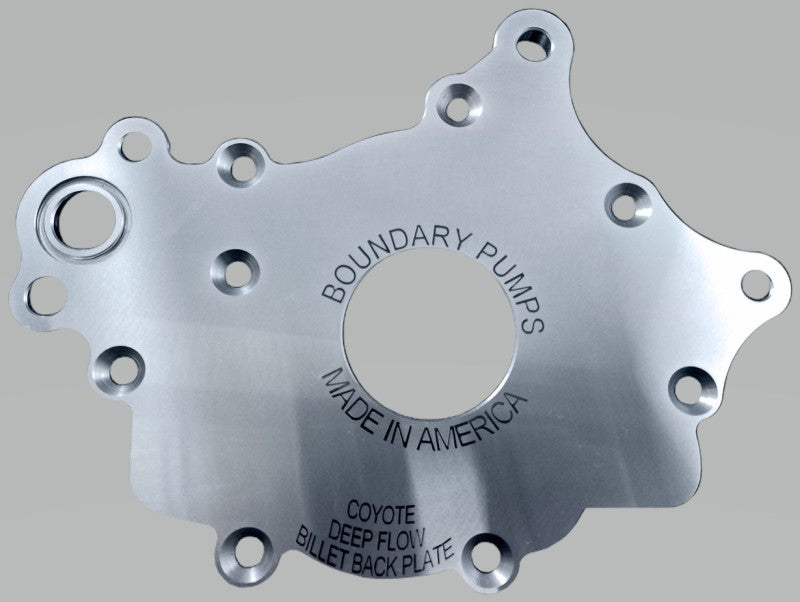 Boundary CM-S1-R2-BBP 18-23 Ford Coyote Mustang GT/F150 V8 Oil Pump Assembly w/Billet Back Plate