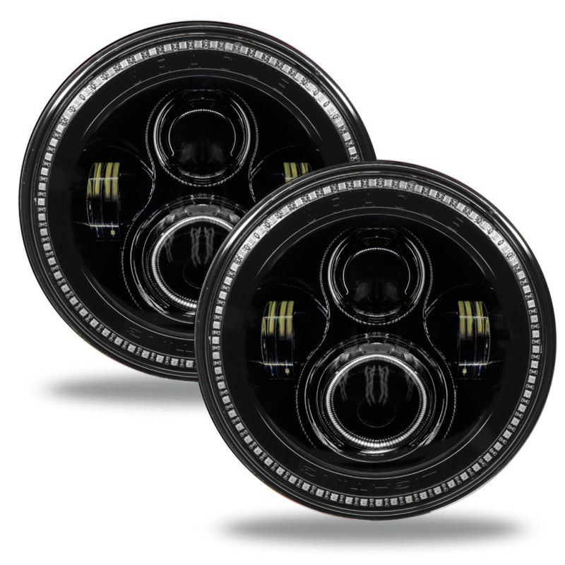 ORACLE Lighting 5769J-332 Oracle Jeep Wrangler JL/Gladiator JT 7in. High Powered LED Headlights (Pair) - Dynamic SEE WARRANTY