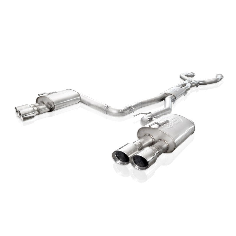 Stainless Works PG8CBFC 2008-09 Pontiac G8 GT 3in Catback Systemt X-Pipe Turbo Chambered Muffler 3.5in Tips