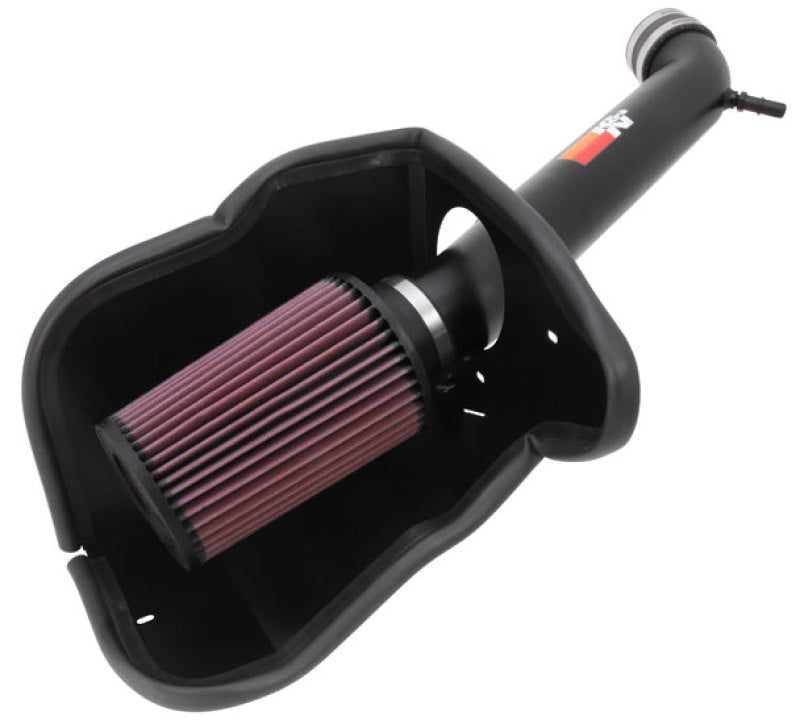 K&N 10-11 Ford Crown Victoria 4.6L V8 / Mercury Grand Marquis 4.6L V8 Black Typhoon Cold Air Intake