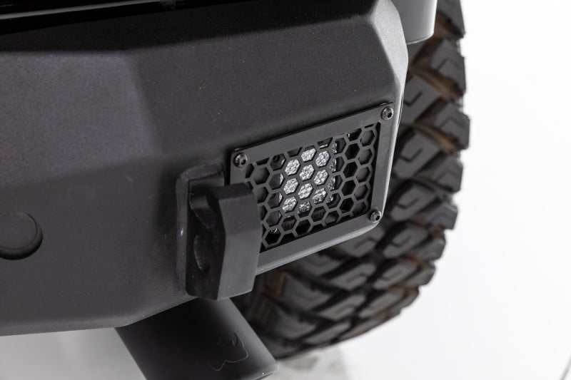 Go Rhino 371100T 18-20 Jeep Wrangler JL/JLU Rockline Rear Stubby Bumper