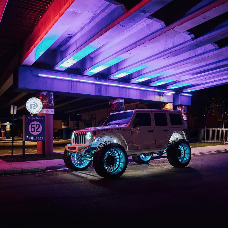 ORACLE Lighting 4215-334 Oracle LED Illuminated Wheel Rings - ColorSHIFT No Remote - ColorSHIFT No Remote SEE WARRANTY